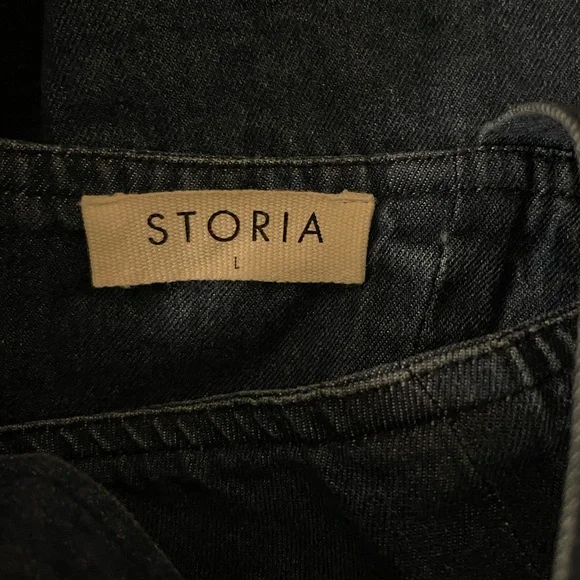 Storia Denim Mini Dress - Picture 6 of 7